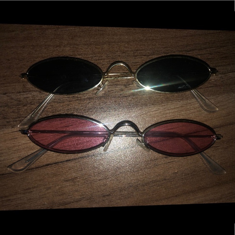 SOLD Funky Festival Glasses 2-Piece Set